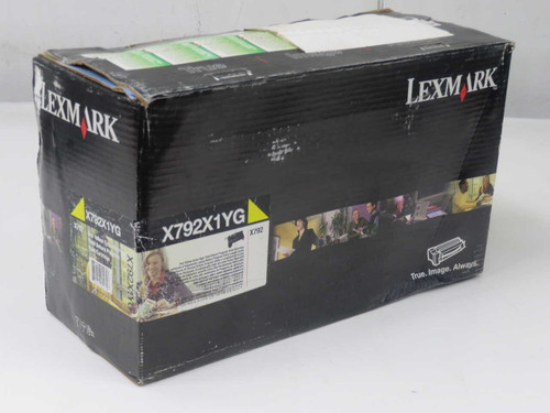 NOB LEXMARK X792X1YG HIGH YIELD YELLOW TONER CARTRIDGE T271763 FOR SALE