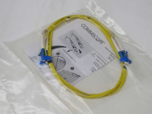 NOB LOT OF 25 COMMSCOPE FTL-CCZ001M SINGLE-MODE FIBER OPTIC PATCH CORD CABLE T271898 FOR SALE