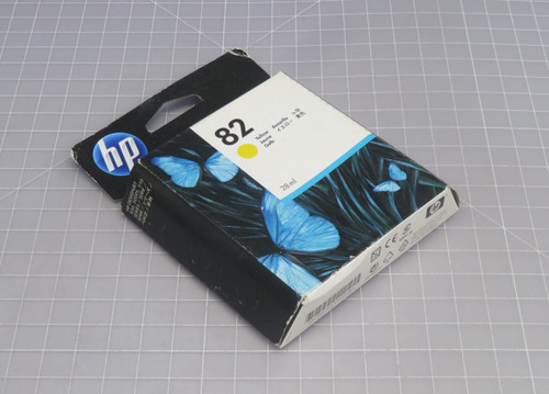 NOB HP CH568A 82 STANDARD YIELD YELLOW INK CARTRIDGE T271915 FOR SALE