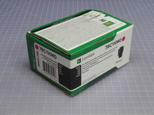 NOB LEXMARK 78C1XM0 MAGENTA EXTRA HIGH YIELD RETURN PROGRAMME TONER CARTRIDGE T271923 FOR SALE