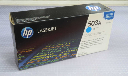 NOB HP Q7581A 503A CYAN LASERJET TONER CARTRIDGE T271927 FOR SALE