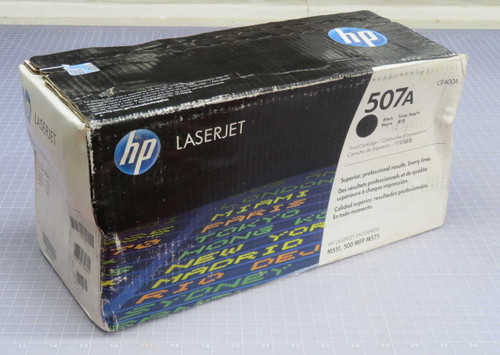 NOB HP CE400AG 507A BLACK ORIGINAL LASERJET TONER CARTRIDGE T271934 FOR SALE
