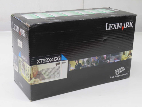 NOB LEXMARK X792X4CG CYAN TONER CARTRIDGE T271744 FOR SALE