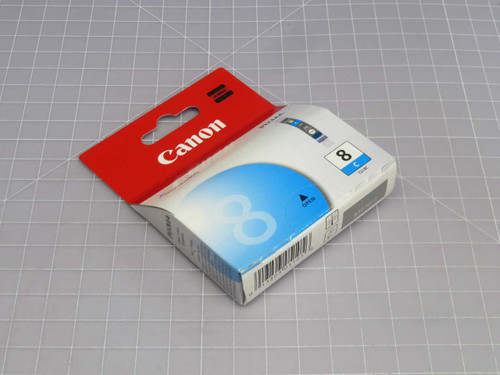 NOB LOT OF 2 CANON CLI-8C 8 CYAN INK CARTRIDGE T271916 FOR SALE