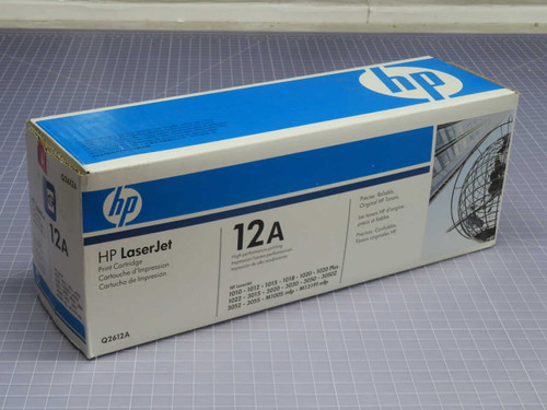 NOB HP Q2612A 12A BLACK ORIGINAL LASERJET TONER CARTRIDGE T271920 FOR SALE