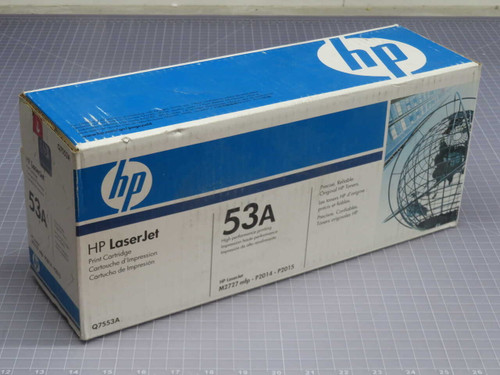 NOB HP Q7553A 53A BLACK ORIGINAL LASERJET TONER CARTRIDGE T271787 FOR SALE