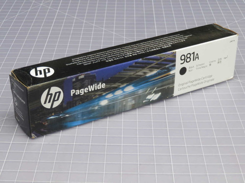 NOB HP 981A J3M71A BLACK ORIGINAL PAGEWIDE INK CARTRIDGE T271751 FOR SALE