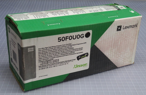 NOB LEXMARK 50F0U0G EXTRA HIGH YIELD BLACK TONER CARTRIDGE T271732 FOR SALE
