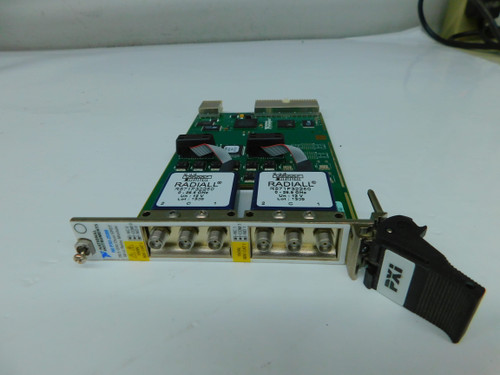 USED NATIONAL INSTRUMENTS NI PXI-2599 RELAY MODULE 26.5 GHZ DUAL SPDT 50 OHM FOR SALE