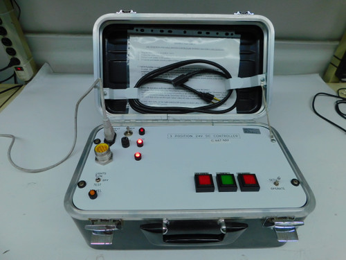 USED QUINDAR 50073-04 3 POSITION 24V DC CONTROLLER FOR SALE