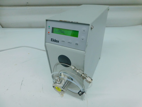 USED ELDEX 5966 OPTOS PUMP 1SM HIGH PRESSURE PISTON METERING PUMP 6000 PSI,5ML/MIN FOR SALE