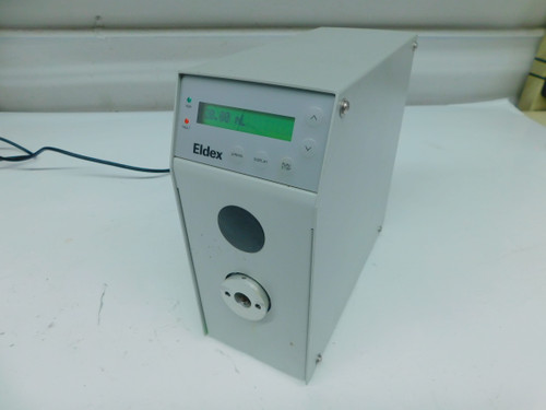 USED ELDEX 5970-1HM HIGH PRECISION PISTON METERING PUMP 3000 PSI, 20ML/MIN FOR SALE