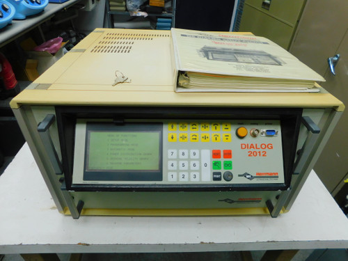 USED WH HERRMANN ULTRASCHALLTECHNIK DIALOG 4012/DYNAMIC 4012 ULTRASONIC WELDING MICROCOMPUTER AND ACTIVE CONTROL FOR SALE