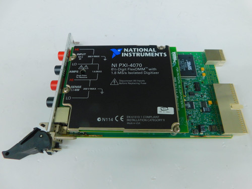 USED NATIONAL INSTRUMENTS NI PXI-4070 6 1/2-DIGIT FLEX DMM FOR SALE