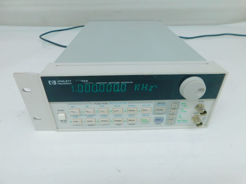 USED HP 33120A FUNCTION/ARBITRARY WAVEFORM GENERATOR 15 MHZ FOR SALE