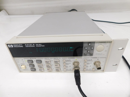 USED HP 53131A UNIVERSAL COUNTER 225 MHZ FOR SALE