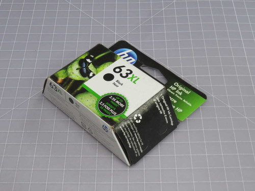 NOB HP 63XL F6U64AN 140 HIGH YIELD BLACK ORIGINAL INK CARTRIDGE T272128 FOR SALE