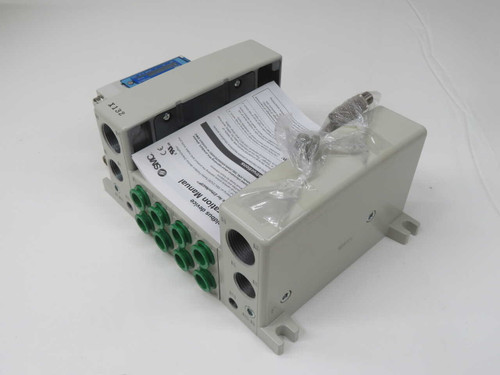 NOB SMC VV5QC41-04C12FSEAN-X132 PNEUMATIC MANIFOLD VALVE T272338 FOR SALE