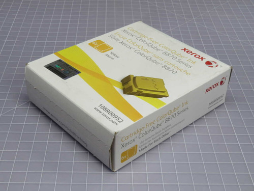 NOB XEROX 108R00952 GENUINE YELLOW SOLID INK STICK PACK T272205 FOR SALE