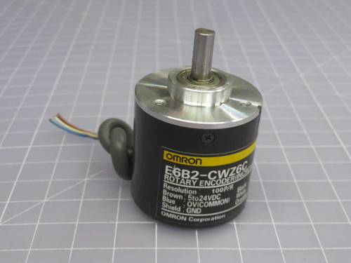 USED OMRON E6B2-CWZ6C ROTARY ENCODER FOR SALE