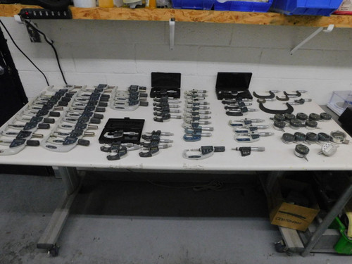 FPR LOT OF 79 MITUTOYO CALIPERS AND DIGITAL INDICATORS FOR SALE