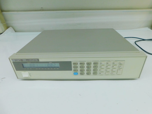 USED HP 6060B SYSTEM DC ELECTRONIC LOAD 3-60V/0-50A,300W FOR SALE