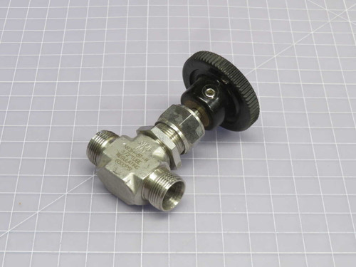 USED HY-LOK NV3H-8T-R INTEGRAL BONNET NEEDLE VALVE FOR SALE