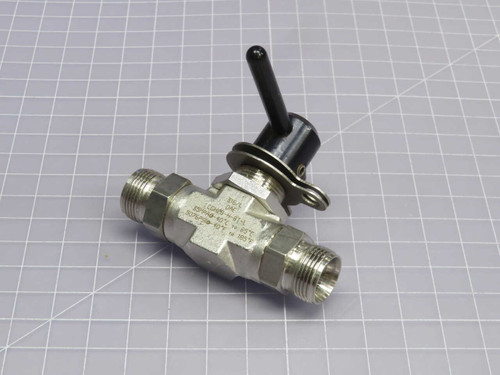 USED LOT OF 2 HY-LOK CGH2B-8T-L INTEGRAL BONNET NEEDLE VALVE FOR SALE