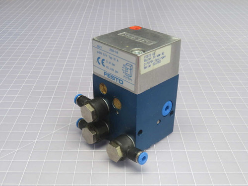 USED FESTO ZSB-1/8 PNEUMATIC CONTROL BLOCK FOR SALE