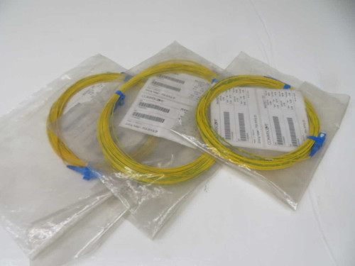 NOB LOT OF 3 COMMSCOPE FPCA-7KYP18.5M SINGLE MODE FIBER OPTIC PATCH CORD FOR SALE