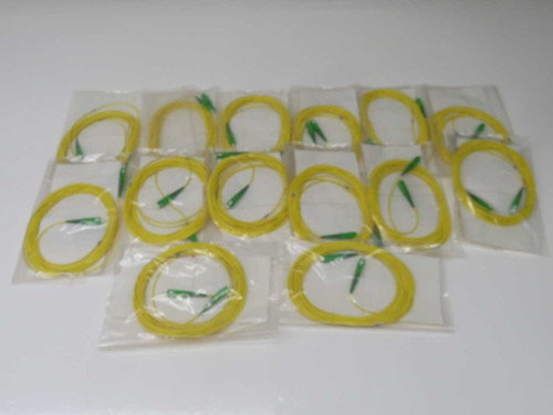 NOB LOT OF 14 COMMSCOPE FPCMY-APSC-P-7M FIBER OPTIC PATCH CORD FOR SALE