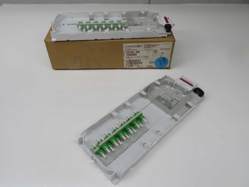 NIB LOT OF 2 COMMSCOPE C91240-000 FOSC-ACC-D-TRAY-P-SC/APC GEL-SEALED FIBER OPTIC SPLICE TRAY KIT FOR SALE