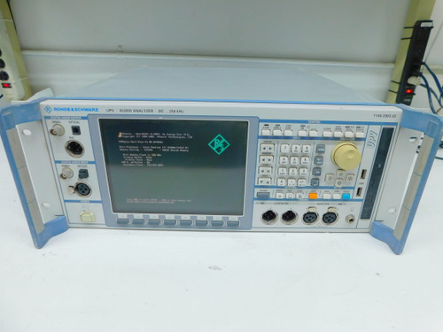 FPR ROHDE & SCHWARZ UPV AUDIO ANALYZER DC..250 KHZ, OPTION K4,B2,U2 FOR SALE