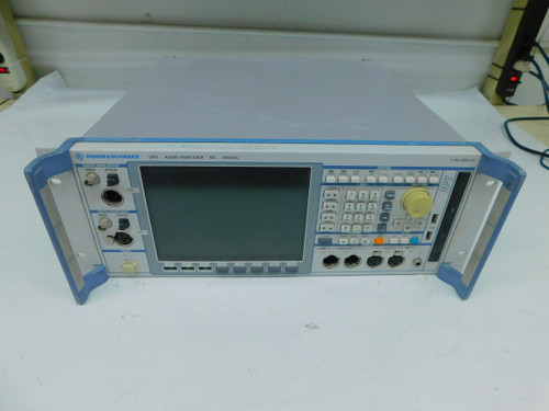 FPR ROHDE & SCHWARZ UPV AUDIO ANALYZER DC..250 KHZ, OPTION K4,B2,U2 FOR SALE