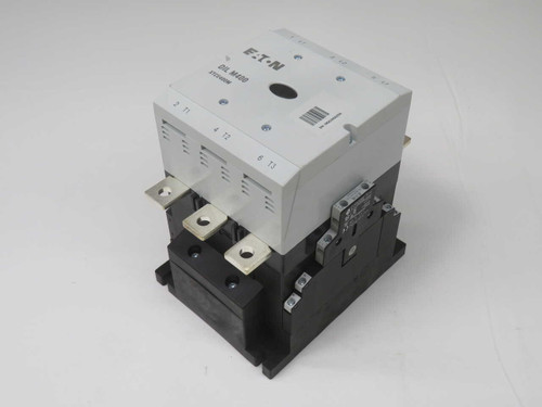 NIB EATON DILM400/22(RAC500) 400A DIN-RAIL CONTACTOR WITH WIDE-RANGE AC COIL FOR SALE