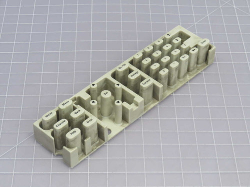 USED LOT OF 4 HP SILICONE RUBBER KEYPAD FOR HP METERS FOR SALE