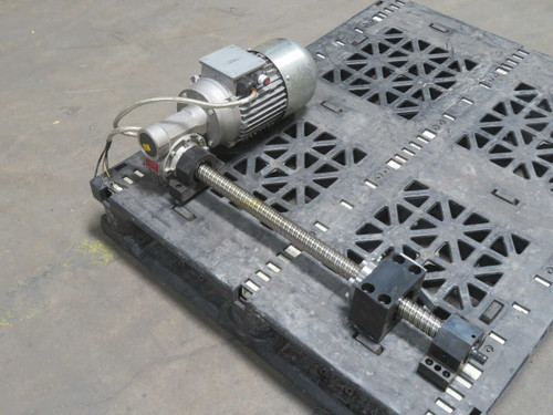 USED CARPANELLI MA80B4 W VF49 A P80B14 MOTORIZED WORM GEAR JACK SYSTEM FOR SALE