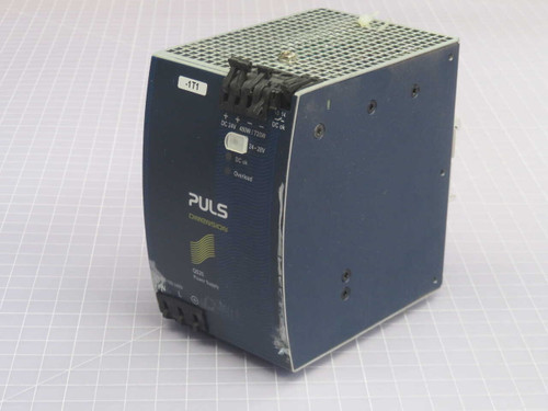 PULS DIMENSION QS20.241 DIN-RAIL DC POWER SUPPLY, 24V/20A, SINGLE-PHASE