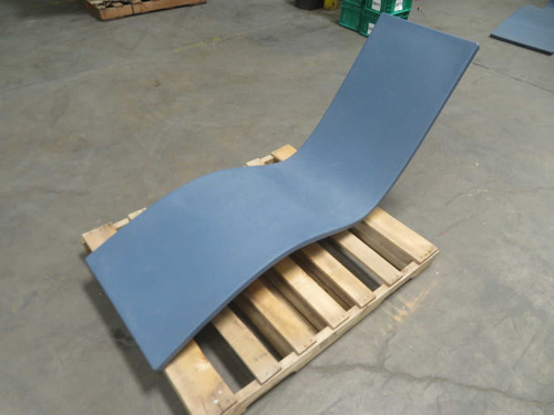TEXACRAFT POOL LOUNGE CHAIR BLUE