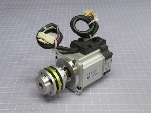 USED PANASONIC MSMD022S1A MINAS A-SERIES AC SERVO MOTOR, 200W, LOW INERTIA FOR SALE