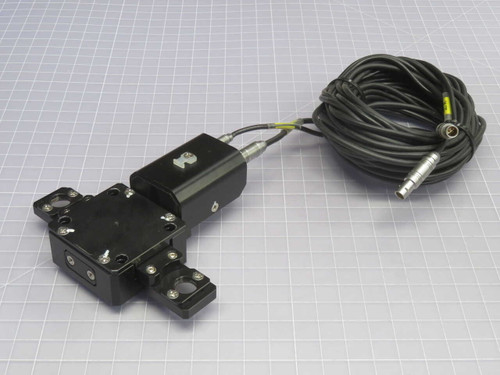 USED SURUGA SEIKI 1-AXIS MOTORIZED GONIOMETER STAGE MODULE FOR SALE
