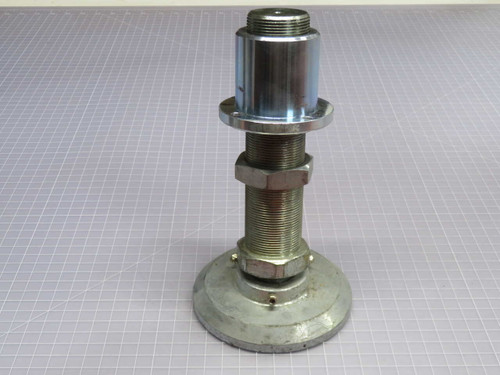 USED LOT OF 2 GENERIC HEAVY-DUTY ADJUSTABLE MACHINE LEVELING FEET FOR SALE