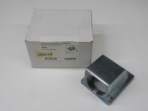 NIB LOT OF 2 ARGO 5563 126 258 919 M63X1.5 FLANGED ELBOW 90 DEG FOR SALE