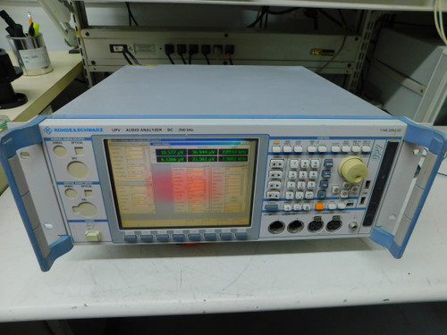 FPR ROHDE & SCHWARZ UPV AUDIO ANALYZER DC..250 KHZ, OPTION K4,B1,B3,U2 FOR SALE