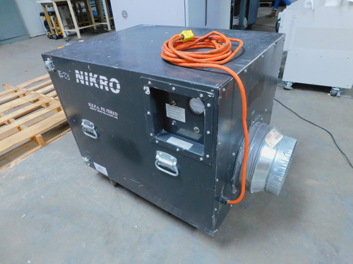 FPR NIKRO NC2000 PORTABLE AIR SCRUBBER, FILTER 2000 CFM FOR SALE