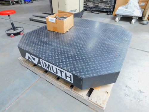 FPR AZIMUTH AZ-303 STRETCH WRAP TURNTABLE SCALE FOR SALE