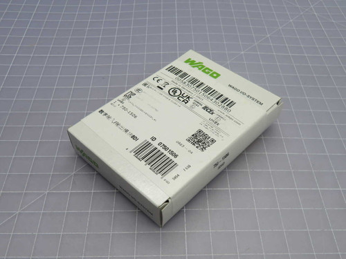 USED WAGO 750-1506 8-CHANNEL DIGITAL I/O FIELDBUS MODULE FOR SALE