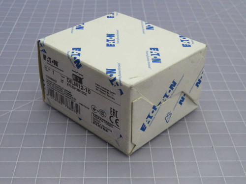 NIB EATON DILM12-10 IEC CONTACTOR, 3-POLE, 12A FOR SALE