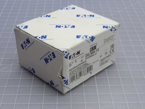 NIB EATON DILM9-10 9A IEC CONTACTOR, 1 N.O. AUXILIARY CONTACT FOR SALE