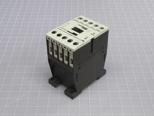 NOB LOT OF 2 EATON DILM9-10 9A IEC CONTACTOR, 1 N.O. AUXILIARY CONTACT FOR SALE